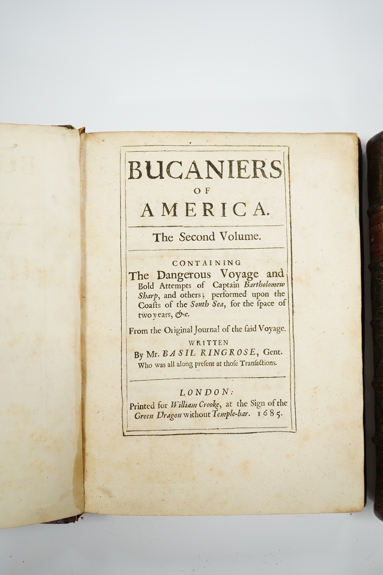 Esquemeling, John - The Bucaniers of America: or, a True Account of the Most Remarkable Assaults committed of late years upon the Coasts of the West indies, by the Bucaniers of Jamaica and Tortuga, both English and Frenc